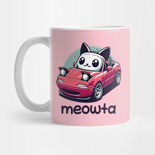 Cute Miata Cat Edition Mug